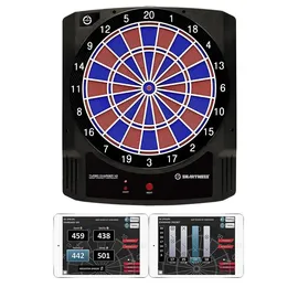 CARROMCO Turbo Charger 4.0 Elektronische Dartscheibe inkl. 6 Softdarts