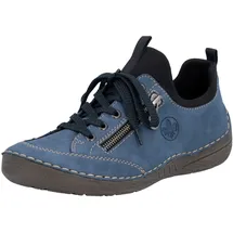 Rieker Slip On Sneaker Damen Blau 37