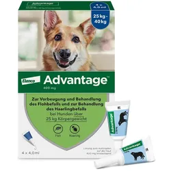 ADVANTAGE 400 Lösung Pipetten f.Hunde ab 25 kg 1X4 St