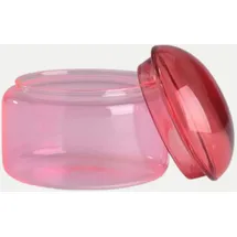 Giftcompany Voile Glasdose pink/blau, 10cm