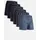 Danish Endurance Boxershorts blau/rot M 6er Pack