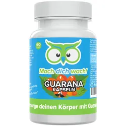 Mach dich wach!® Guarana Kapseln 100 mg Koffein 60 St