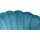 SalesFever Muschelsofa Samt 2-Sitzer Blau