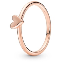 Pandora ROSE Ring "Herz" 14k rosévergoldet 180092C00 58