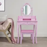 Home Deluxe Schminktisch rosy - Rosa