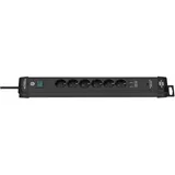 Brennenstuhl Premium-Line 6-fach 3 m schwarz