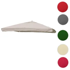 MCW Ersatzbezug für Ampelschirm 3 x 4 m Polyester Creme-Grau