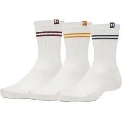 UNDER ARMOUR Sportstyle Crew-Socken 110 - summit white/summit white/summit white M (36.5-42)