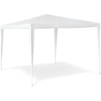 Relaxdays Gartenpavillon 2,5 x 3 m weiß