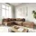 DeLife Ecksofa Clovis Braun Antik Optik Hocker Ottomane Links Modulsofa, Design Ecksofas, Couch Loft, Modulsofa, modular