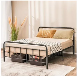 Costway Metallbett Bettrahmen für 200 x 160 cm Matratze