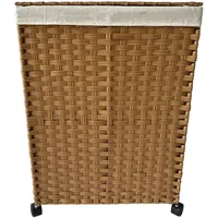 Hti-Living Wäschesammler 40 Liter Briena Natur