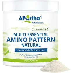 Amino Pattern Aminosäuren PUR - EAA mit BCAA - NATURAL - 362 g veganes Pulver One Size