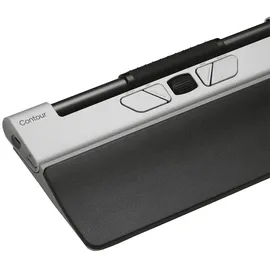 CONTOUR Design RollerMouse Go + RollerMouse Go Dock Maus, Mauspad-Set Bluetooth + Usb Type-A 4000 dpi, 800 dpi, 1000 dpi, 1200 dpi, 16