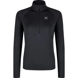 Montura Damen Peak Power Grid Longsleeve (Größe XS, schwarz)