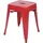 MCW Hocker A73 Metall 39 x 46 x 39 cm Rot