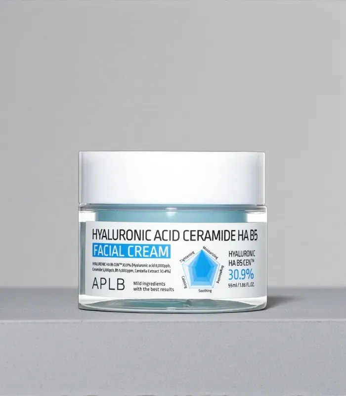 APLB Hyaluronic Acid Ceramide HA B5 Facial Cream – pflegende Gesichtscreme 55ml
