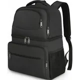 【Summer Cooler Bag】Kühlrucksack, 26 Dosen isolierter Lunch-Rucksack für Damen und Herren, auslaufsichere Doppelschicht Lunch-Kühltasche leicht weicher Lunch-Rucksack mit Kühlfach, Strand Camping Wandern Bier Geschenke