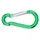 Dörner + Helmer 4815714 Karabinerhaken Aluminium grün eloxiert 60 mm 20 St.