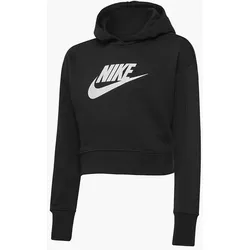 Crop Hoodie - Damen - schwarz