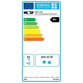 WOLF-Garten Wolf Wohnraumlüftung CWL-2-325, Ausführung rechts