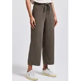 STREET ONE Emee Sommerhose Braun 34