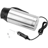 DEWIN Reise Wasserkocher 24V,LKW Zubehör Auto Heizung Kessel Tragbarer 750ml 24V Reise Auto LKW Kessel Warmwasserbereiter Flasche for Tee Trinken Kaffee