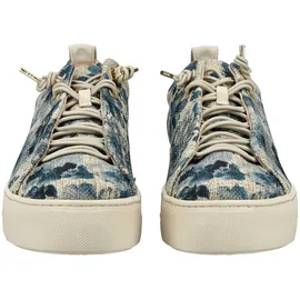 Paul Green Damen Plateau-Sneaker Blau 39