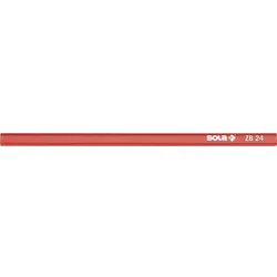 Bleistift ZB SOLA Länge 18 cm, HB, rot