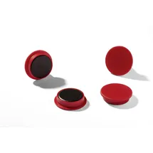 Durable Magnete, Industrieverpackung, 37 mm, 3000p, rot, 20 Stück, 475503