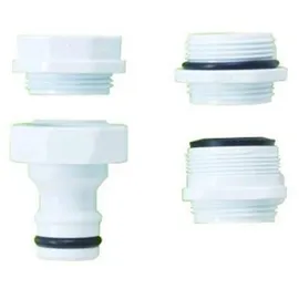 Takagi Indoor-Wasserhahn-Adapter 3,3 x 12 x 12 cm weiß