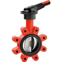 KSB Absperrklappe Boax-sf, Gewindeflansch Handhebel, Pn 10/16 Dn 100