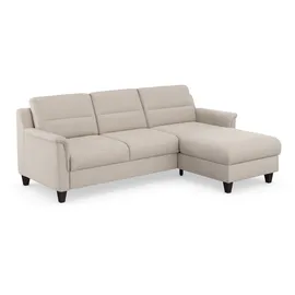 sit&more Ecksofa »Farö L-Form« inklusive Federkern, wahlweise mit Bettfunktion und Bettkasten
