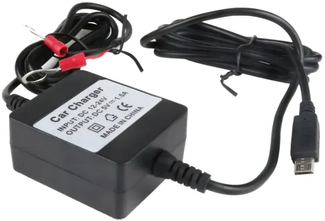 Juneo GPS102 DC-DC 12V-5V Konverter – Kompakter USB-Spannungswandler (5V-12V / 5V 1A)