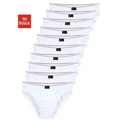 Slip, (Packung, 10 St.), nur einfarbig, Gr. 3 (XS), weiß, , 323765-3
