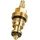 tecuro Universal Ventil Oberteil 3/8 Zoll Messing - Gold
