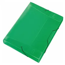 Veloflex Heftbox A4 transparent/grün