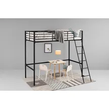 OTTO home Hochbett Hayo 208 x 159 x 186 cm Metall schwarz
