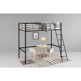 OTTO home Hochbett Hayo 208 x 159 x 186 cm Metall schwarz