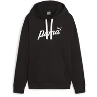 Puma Essentials+ Script Hoodie Damen 01 black XL