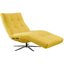 KAWOLA Relaxliege LETICIA Polyester 0 x 0 x 0 cm Gelb mit Relax-Funktion