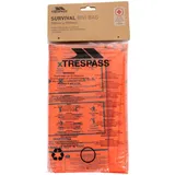 Trespass Radiator, Orange, Rettungsdecke / Thermodecke / Rettungsfolie / Survival Bag / Notfalldecke / Erste Hilfe Decke, Orange