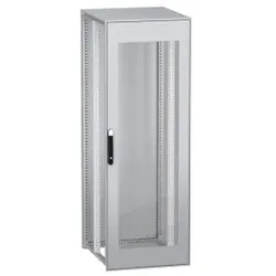 Schneider Electric NSYSFPN20780TG Standgehäuse, elektrisch, PrismaSeT HD, verglaste Tür, 2000x700x800mm, IP55
