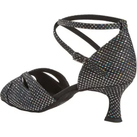 Diamant Damen Tanzschuhe, Damen Tanzschuhe Standard & Latein, Schwarz (schwarz-silber), 37 1/3 EU (4.5 UK)