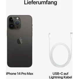 Apple iPhone 14 Pro 512 GB Space Schwarz