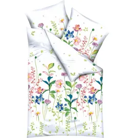 KAEPPEL Summer Meadow Blumen Bunt 155 x 220 cm + 2 x 80 x 80 cm