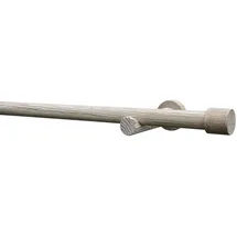 Schöner Wohnen Gardinenstangenset Mira 1-Lauf 25 mm Castell-Eiche 160 cm FSC®
