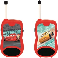 Lexibook TW12DC Cars The Movie Walkie-Talkies Disney 3, Rot/Schwarz