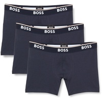 Boss Herren Boxer Briefs, 3er Pack, Open Blue 480, L