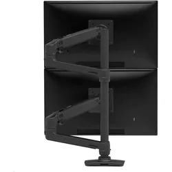 Ergotron LX Dual Monitor Tischhalterung 40 Zoll, schwarz (45-509-224)